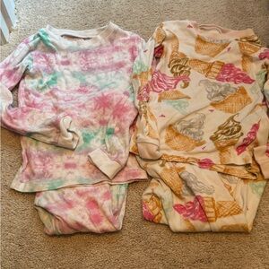 Burt’s bees toddler girl pajamas 5T